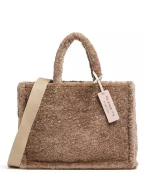 Сумка Never Without Astrakan Шоппер из искусственного меха Coccinelle, коричневый