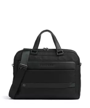Сумка nevet для ноутбука 15 дюймов из переработанного нейлона Piquadro, черный