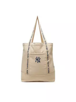 Сумка New York Yankees Mlb Strap Canvas Tote 60595127 New Era, бежевый