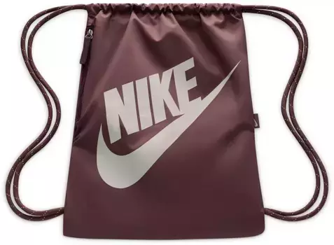 Сумка Nike Heritage на шнурке, цвет Smky Mve/Smky Mve/Sail