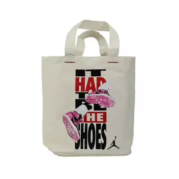 Сумка Nike Jordan Graphic Tote, бежевый