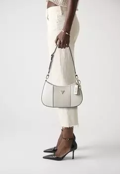 Сумка NOELLE TOP ZIP SHOULDER BAG Guess, кремовый
