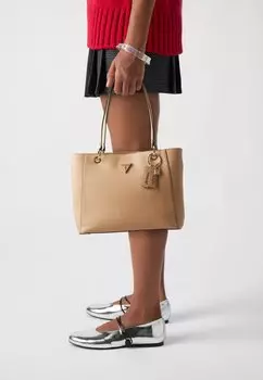 Сумка NOELLE TOTE Guess, бежевый