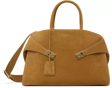 Сумка-обнимашка Tan Ferragamo