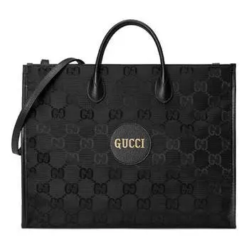 Сумка off the grid otg environmental friendly series logo large capacity black Gucci, черный