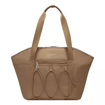 Сумка one training tote bag 'brown' Nike, коричневый