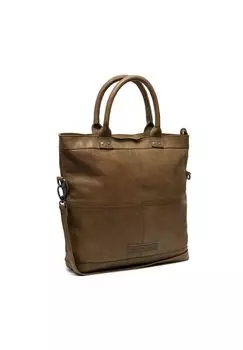 Сумка Ontario кожаная 37 см The Chesterfield Brand, цвет Olive Green