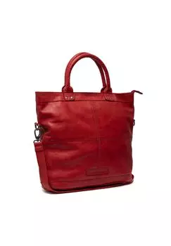 Сумка Ontario кожаная 37 см The Chesterfield Brand, красный