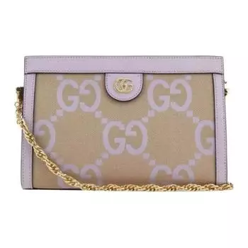 Сумка Ophidia Canvas с кожаной сумкой через плечо, женская сумка через плечо GUCCI
