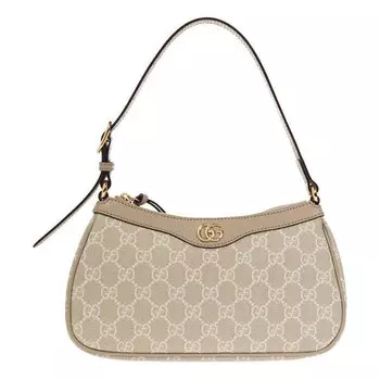 Сумка ophidia small handbag 'beige white' Gucci, бежевый