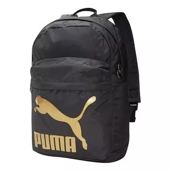 Сумка originals backpack 'black gold' Puma, черный