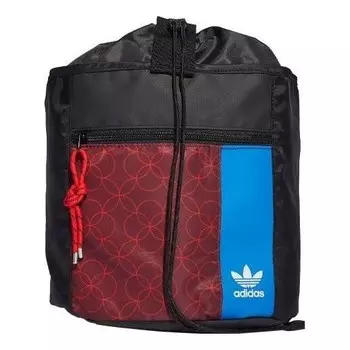 Сумка originals bucket bag 'black red blue' Adidas, черный