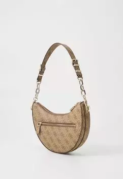 Сумка ORLINA LOGO TOP ZIP BAG Guess, коричневый