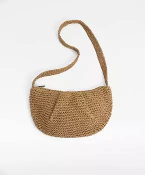 Сумка Oysho Mini With Openwork, бежевый