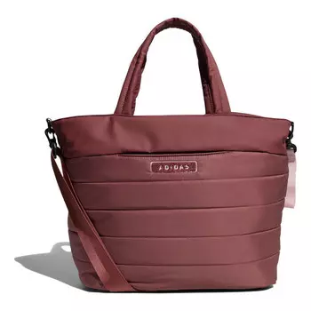Сумка padded tote bag 'burgundy' Adidas, бургундия