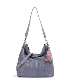 Сумка Paoliweg 2 из зернистой коровьей кожи Taschendieb Wien, лавандовый