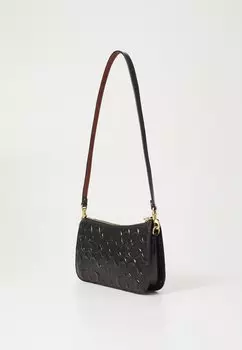 Сумка PATENT SIGNATURE LEATHER PENN COACH, черный