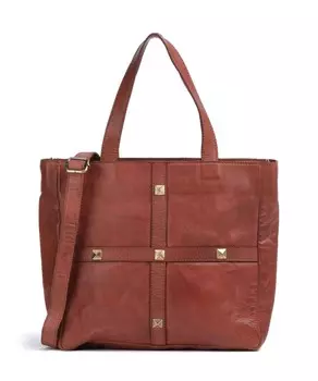 Сумка peace bridge 1 из зерненой коровьей кожи Taschendieb Wien, коричневый