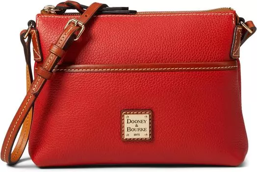 Сумка Pebble Ginger Crossbody Dooney & Bourke, красный