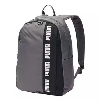 Сумка phase backpack 'grey black' Puma, серый