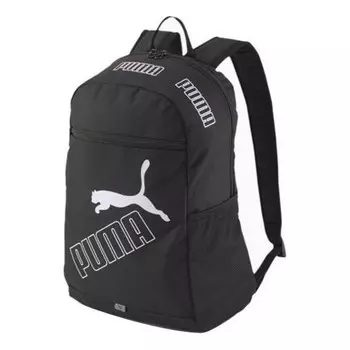 Сумка phase backpack ii 'black white' Puma, черный