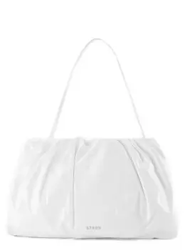 Сумка phoebe кожа Staud, белый