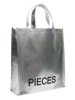 Сумка Pieces Henkeltasche, серебряный