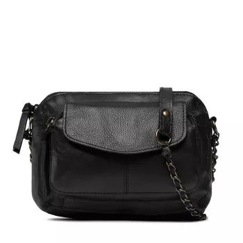 Сумка Pieces PcnainaLeather Cross, черный