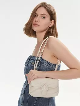 Сумка PINKO Baby Love, кремовый