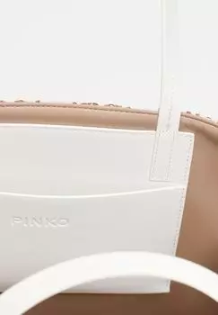 Сумка Pinko Contemporary, Cl1q_Beige/Chestnut Antique Gold