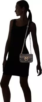 Сумка Pinko Contemporary, Z99q_black-antique Gold