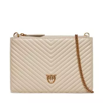 Сумка Pinko FlatClassic PE, бежевый