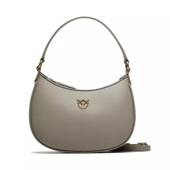 Сумка Pinko HalfMoon Mini, серый