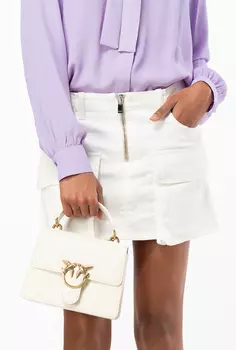 Сумка PINKO Lady Love, белый