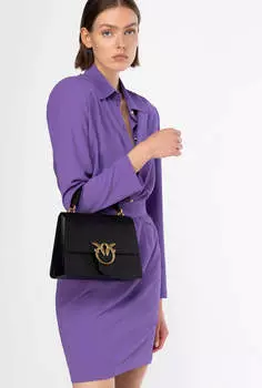 Сумка PINKO Love Birds, черный