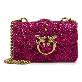 Сумка Pinko Love Micro, сиреневый