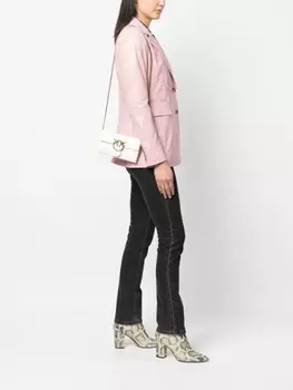 Сумка PINKO Love One, белый/золотой