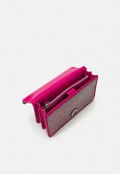 Сумка Pinko LOVE ONE MINI FULL, цвет pink/old silver-coloured