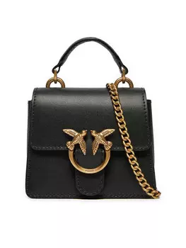 Сумка PINKO Love One Top Handle Micro Light AI 24-25 PCPL 102740 A0F1, черный
