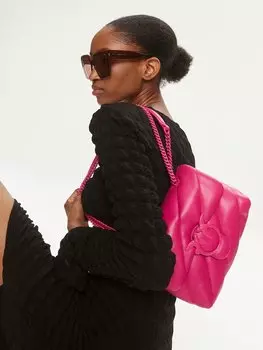 Сумка PINKO Love Puff, розовый