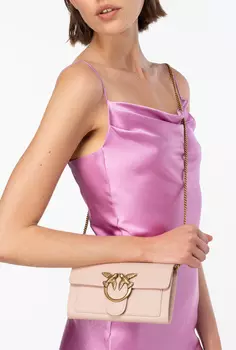 Сумка PINKO Love, светло-розовый