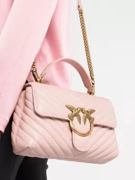 Сумка PINKO Love, светло-розовый