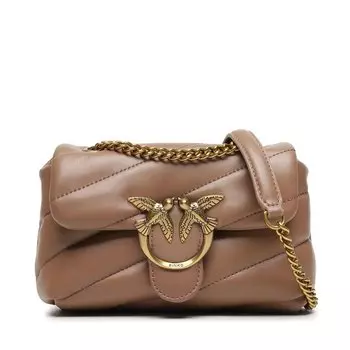 Сумка Pinko LoveBaby Puff, бежевый