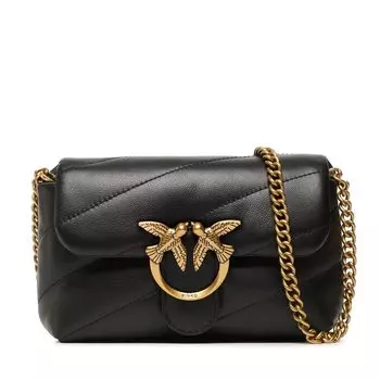 Сумка Pinko LoveBaby Puff, черный