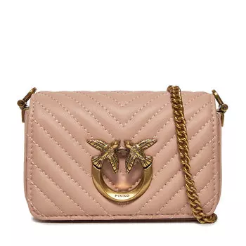 Сумка Pinko LoveClick Micro, розовый