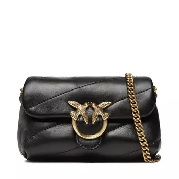 Сумка Pinko LoveMicro Puff, черный