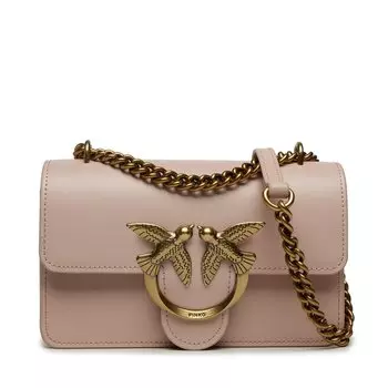 Сумка Pinko LoveOne Mini, розовый