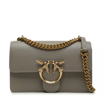 Сумка Pinko LoveOne Mini, серый