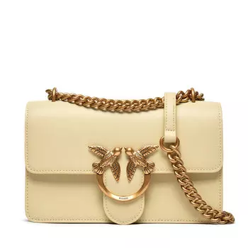 Сумка Pinko LoveOne Mini, желтый