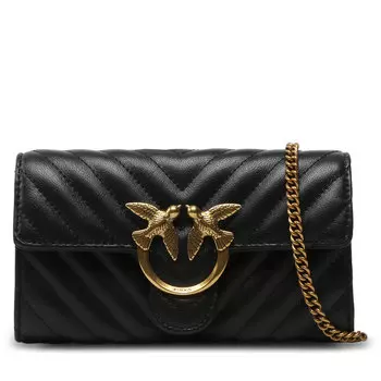 Сумка Pinko LoveOne Wallet, черный